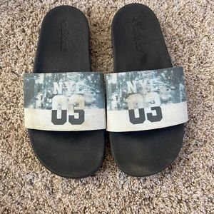 Adidas adilette slides - NYC edition